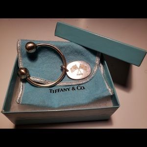 Genuine silver Tiffany & Co. Keychain.